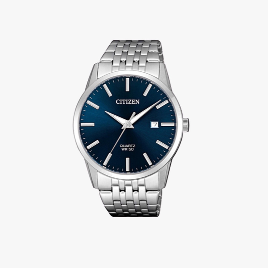 [ประกันร้าน]Citizen นาฬิกาข้อมือผู้ชาย CITIZEN  BLUE Men's Watch Quartz รุ่น BI5000-87L