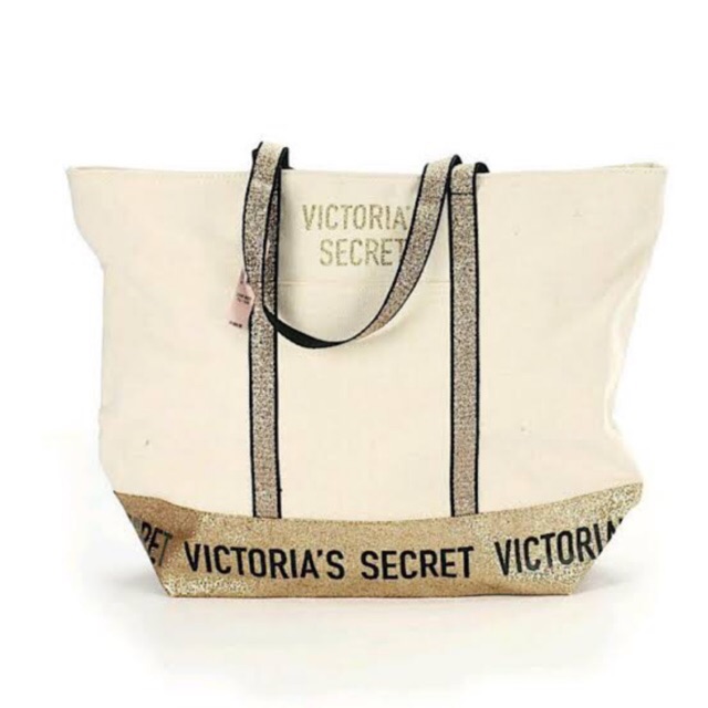 กระเป๋าผ้า Victoria’s Secret tote bag