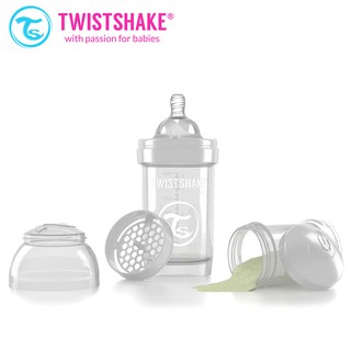 Twistshake - ANTI-COLIC BOTTLE 180ml White