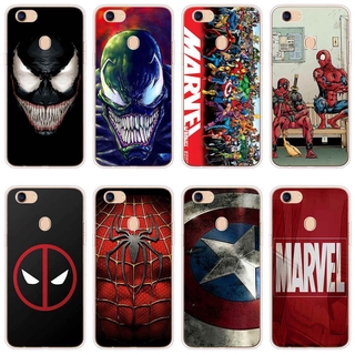 OPPO A39 A57 Reno 2 A12 A83 F5 F7 A73 Case TPU Soft Silicon Protecitve Shell Phone casing Cover Marvel Avengers