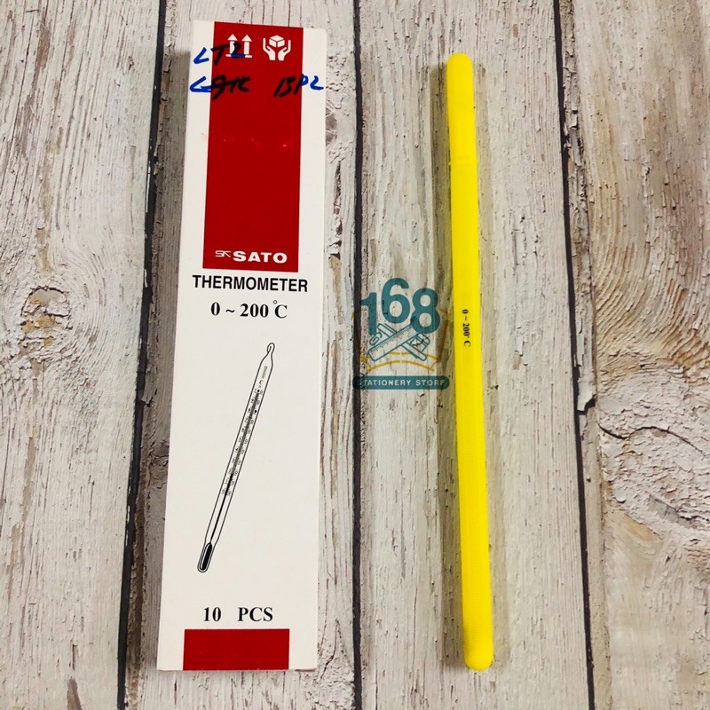 เทอร์โมมิเตอร์ 0-200 C. วัด อุณหภูมิ วัดความร้อน