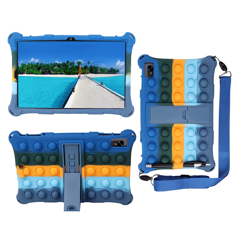 สําหรับ Alldocube Iplay 40H Iplay40 H Pro เคสซิลิโคนอ่อนนุ่ม Pop Stress-Relieve Case Push It Bubble 