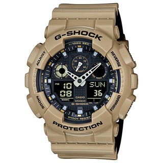 นาฬิกา Casio G-Shock Limited Layered Color series รุ่น GA-100L-8A (สีกากี) ของแท้ รับประกัน1ปี