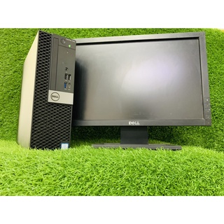 Dell Optiplex 7040 SFF คอมพิวเตอร์ตั้งโต๊ะ i5-6500 Ram 8 GB SSD 240 GB พร้อมจอ 19 นิ้ว