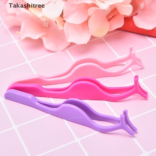 (Takashitree) แหนบต่อขนตา แบบพลาสติก สําหรับแต่งหน้า