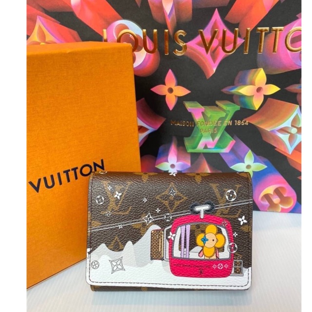 Louis Vuitton, Bags, Brand New 222 Victorine Vivienne Holiday Wallet