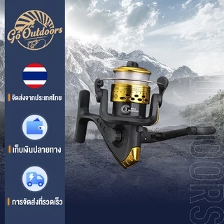อุปกรณ์รอกล้อหมุน รอกตกปลา อุปกรณ์เสริมคันเบ็ดตกปลา น้ำหนักเบาGear Ratio 5.2:1 บ็ดตกปลาทั้งตีเหยื่อปลอม และ ตกปลา ทั่วไป