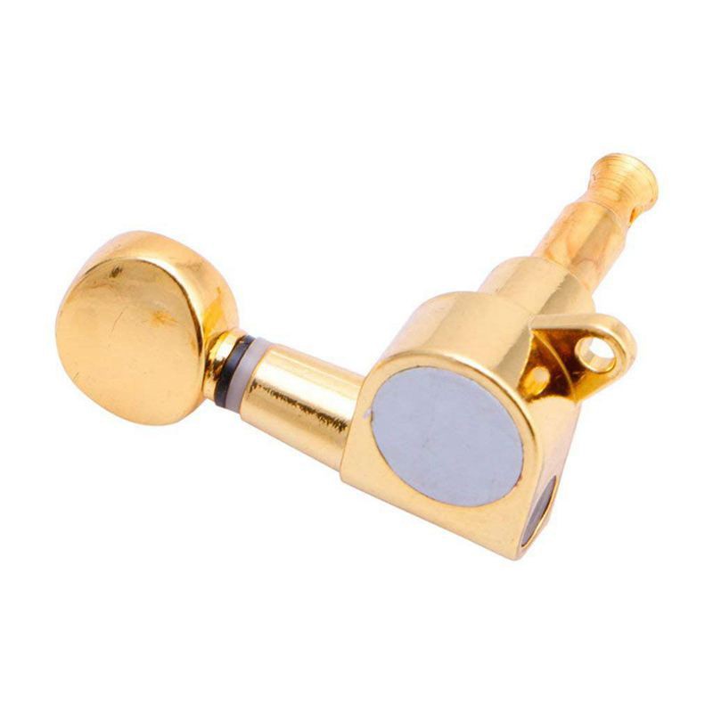 VERROUILLAGE หมุดจูนกีตาร์ ปุ่มด้านซ้ายและขวา สีทอง  6 ตัว Guitar COD - รูปที่ 3