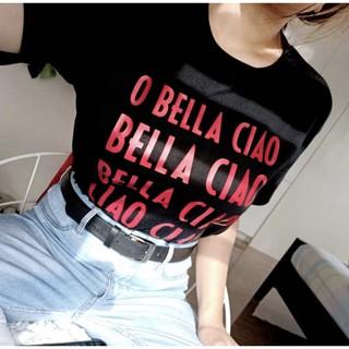 เสื้อยืด O Bella Ciao (Thrift Apparel)