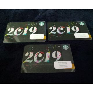 STARBUCKS Thailand 2019  New Year card