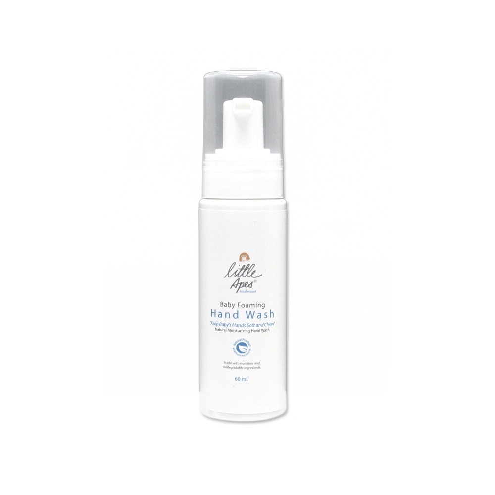 Little Apes Baby Foaming Hand Wash Travel Size 60 ml. โฟมล้างมือขนาดพกพา 60 มล.