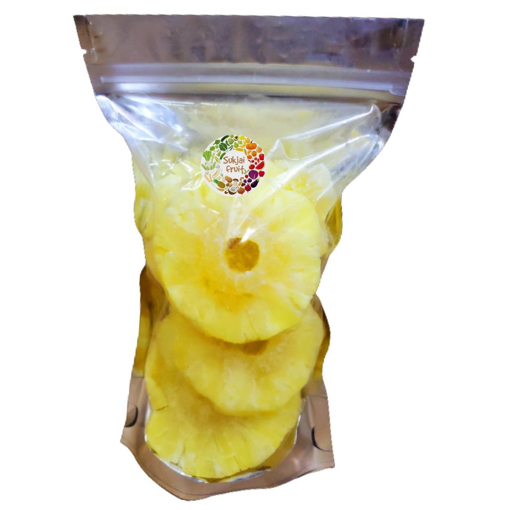 🍍สัปปะรดหั่นแว่นอบแห้ง 250 กรัม🍍🚚💨พร้อมส่ง Dried fruit ผลไม้อบแห้ง สัปปะรดแว่น สัปปะรดอบแห้ง - รูปที่ 2