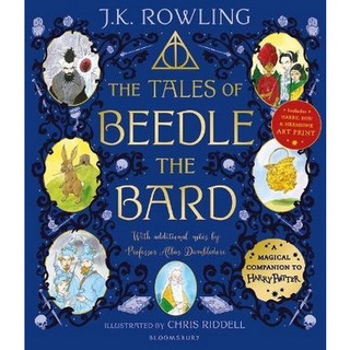 Chulabook(ศูนย์หนังสือจุฬาฯ) |c321หนังสือ 9781526637895 THE TALES OF BEEDLE THE BARD: A MAGICAL COMPANION TO THE HARRY POTTER STORIES (ILLUSTRATED EDITION) J.K. ROWLING