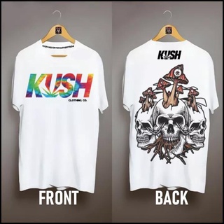 NO.27 KUSH Tshirt เสื้อยืดผ้าฝ้าย พิมพ์ลาย สำหรับผู้ชาย และผู้หญิง ผ้าคุณภาพสูง