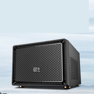 เคสซีพียู Jinhetian mini foresees N1 computer case main box stylish mini small case HTPC water-cooled case