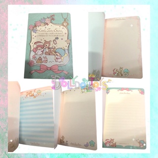Sanrio Little Twin Stars Kiki Lala Notepads กระดาษ สมุดโน้ต กีกีลาล่า ลิตเติ้ลทวินสตาร์