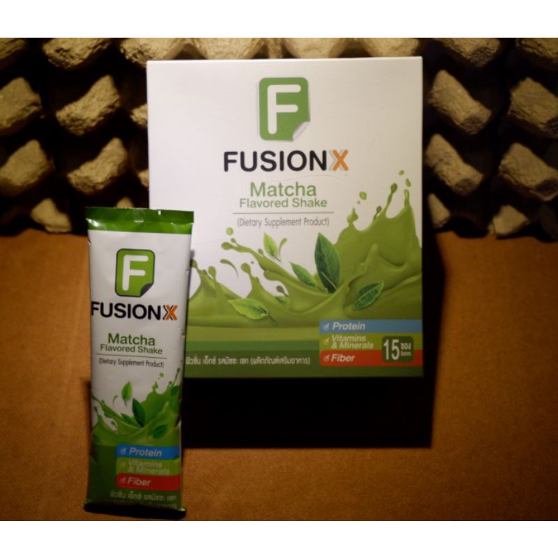 Fusion-x รสชาเขียว (ผลิตภัณฑ์อาหารเสริม)