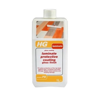 น้ำยาเคลือบเงา พื้นลามิเนต HG 1,000ml. HG Laminate Protective Coating Gloss Finish