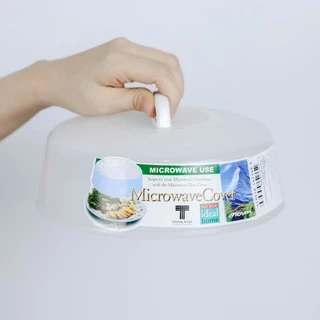 Micronware รุ่น 5303 - 5304 ฝาครอบอุ่นอาหารในไมโครเวฟ Microwave ขนาดเล็ก BPA-Free สีขาว