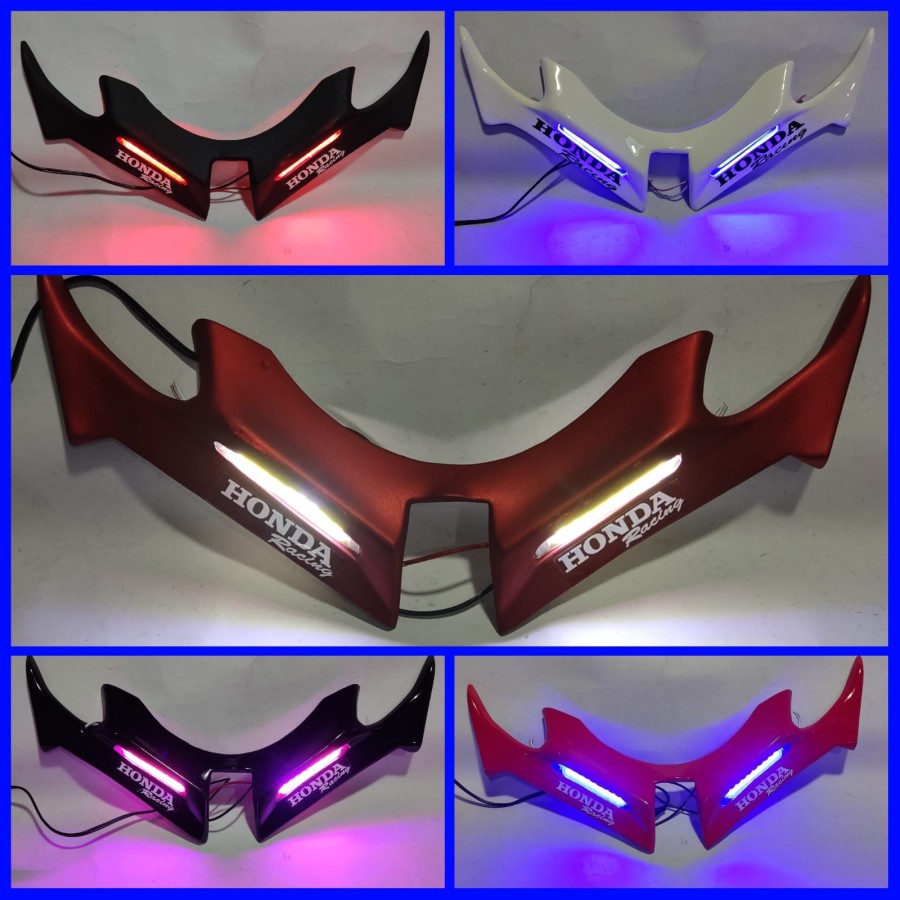 Winglet Plus Lights Honda Vario160 Winglet Body ไฟปีกล่าง Vario 160 ใหม่