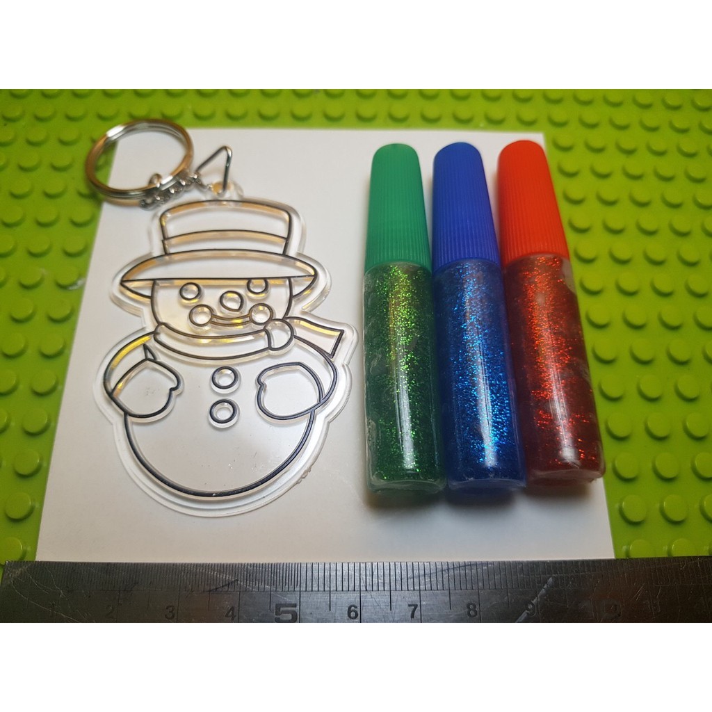 พวงกุญแจระบายสี 10 บาท - Key chain 10 Baht สีกากเพชร ราคาถูก (01) - รูปที่ 6