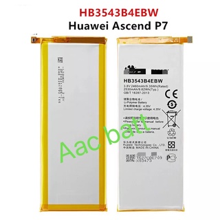 แบตเตอรี่ huawei P7 HB3543B4EBW 2530mAh ส่งจาก กทม