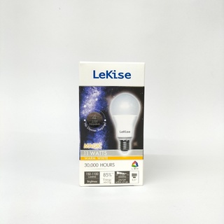 หลอดไฟหรี่แสง หลอดดรีมเมอร์ 11 วัตต์ LED BULB DIMMABLE 4 STEP ยี่ห้อ LeKise ขั้ว E27 หรี่แสงด้วยสวิตซ์