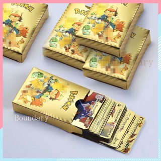 Baokemeng gold foil card Pokémon cartoon elf Pokémon gilding card