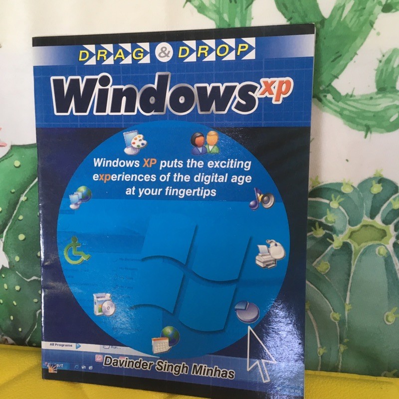Windows xp หนังสือความรู้เกี่ยวกับคอมพิวเตอร์ปกอ่อน(มือสอง)-af4