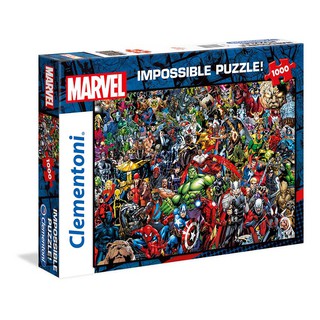 จิ๊กซอว์ Clementoni - Marvel Impossible Puzzle  1000 piece  (ของแท้  มีสินค้าพร้อมส่ง)