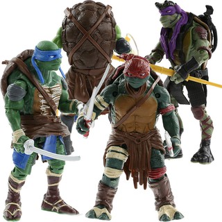 ของเล่นฟิกเกอร์ นินจาเต่า 2015 Teenage Mutant Ninja Turtles 4 ชิ้น