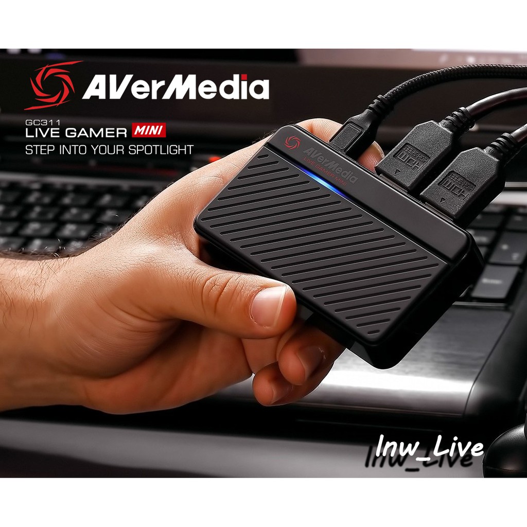กล่องไลฟ์ AVerMedia GC311 Live Gamer Mini Streaming Capture Box