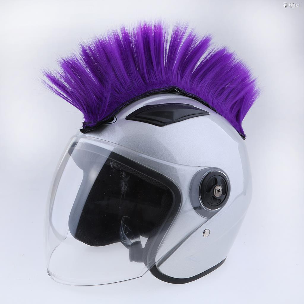 Motorcycle Helmet Mohawk Hair Punk Hair For Motorcycle Ski Snowboard