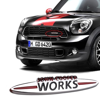 สติกเกอร์ตราสัญลักษณ์ John Cooper สําหรับติดตกแต่งรถยนต์ Mini Cooper JCW S R50 R53 R55 R56 R57 R60 R61 F54 F55 F56 F60