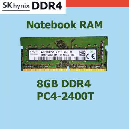 RAM Notebook DDR4 2400 8GB SODIMM ราคา 490บาท SK Hynix