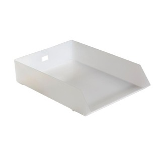 ถาดใส่เอกสารพลาสติก สีขาว ME.STYLE BLT-2006/Plastic Document Tray White ME.STYLE BLT-2006