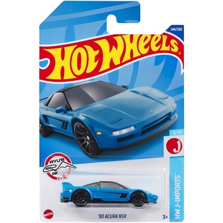 [พร้อมส่ง] รถเหล็ก HOTWHEELS ของแท้ 90 Acura NSX (Blue) HW2022_#144