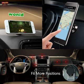 Earldom แม่เหล็กติดวาง โทรศัพท์มือถือในรถยนต์ Magnetic car mount holder for cell phones  with fast swift-snap ของแท้