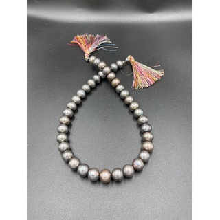 ไข่มุก pearl round beads necklace