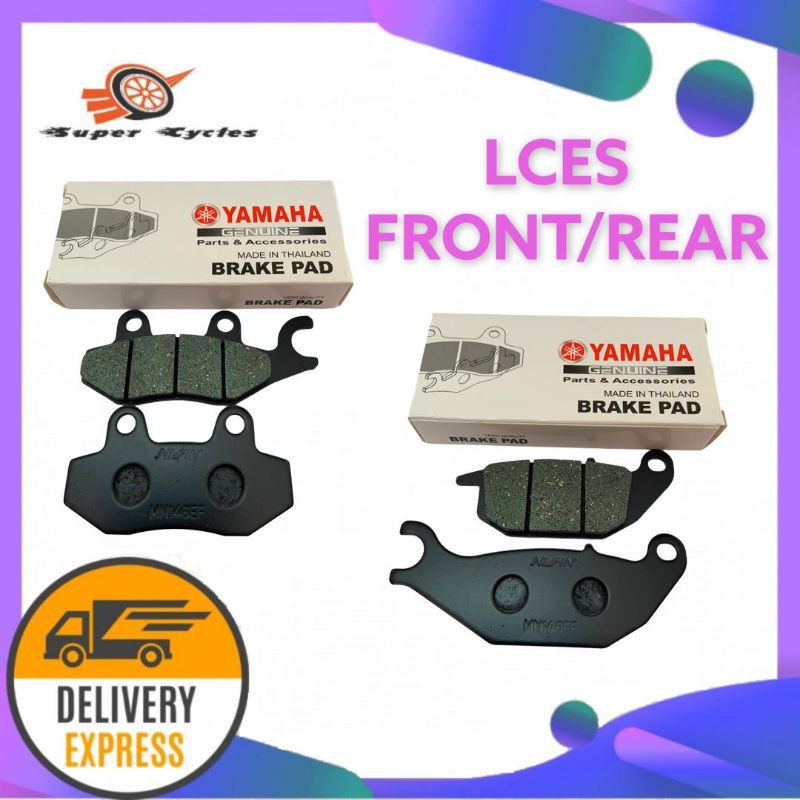 LC135 BRAKE PAD DEPAN BELAKANG SET