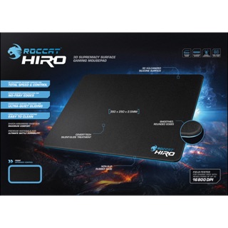 (ลดล้างสต๊อก) ROCCAT HIRO 3D Supremacy Surface Gaming Mouse Pad