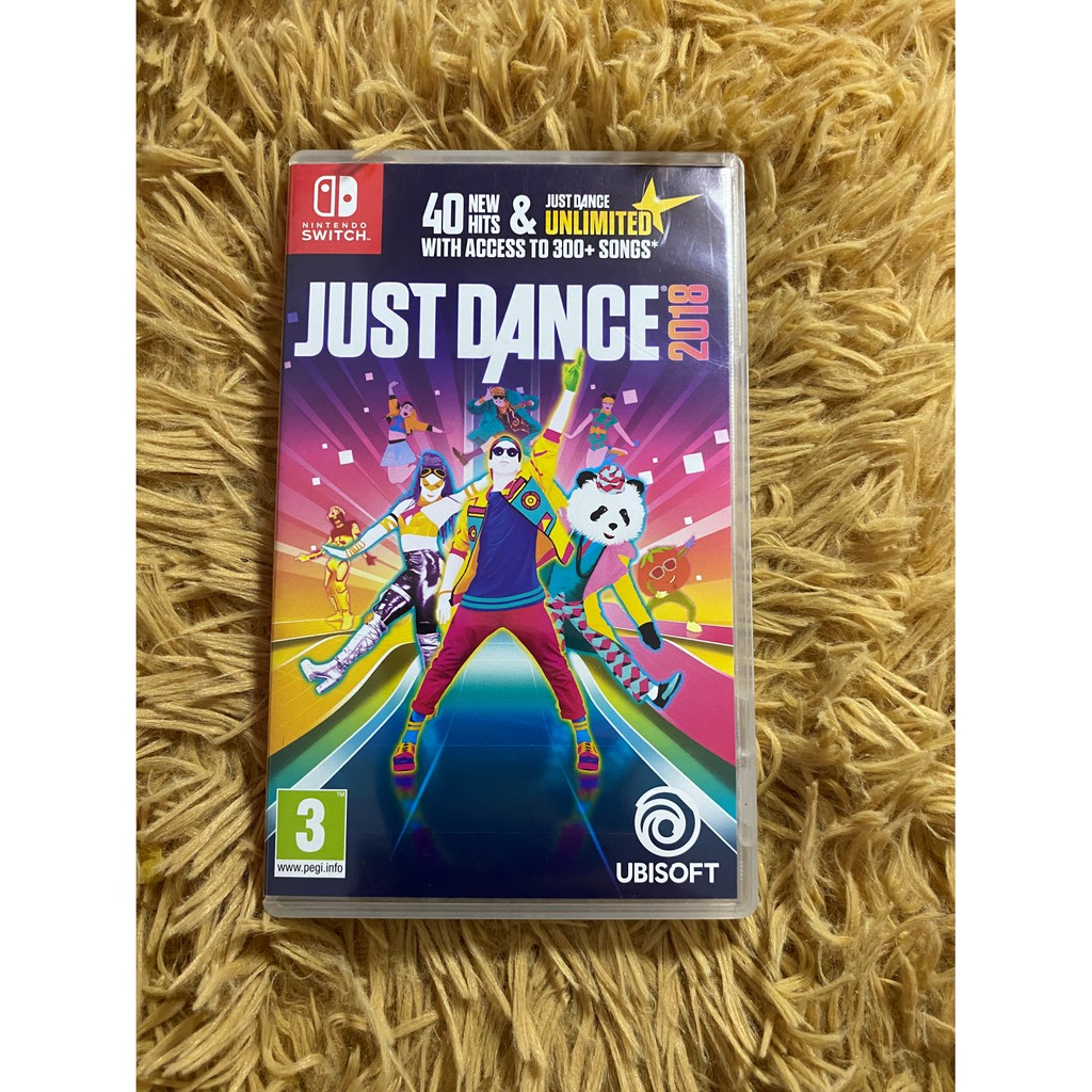 (มือ2) Nintendo Switch : Just Dance 2018 แผ่นเกม มือสอง สภาพดี