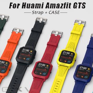 เคสเกราะ+สายคล้องข้อมือสําหรับ amazfit gts