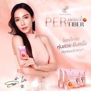 แท้💯% เพอร์พีช เอสชัวร์  Per Peach Fiber S Sure เอสชัว เพอร์พีชดีท็อก ไฟเบอร์เพอพีช เพอเจลลี่ อั้ม เอ ศุภชัย Pananchita