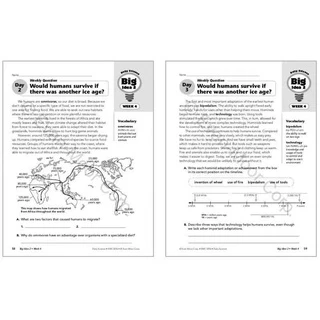 Evan-Moor Daily Science workbook, Grade 1~6