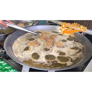 ไข่ปลาตะเพียนทอดสมุนไพร ทะเลน้อย จ.พัทลุง 15 ชิ้น
