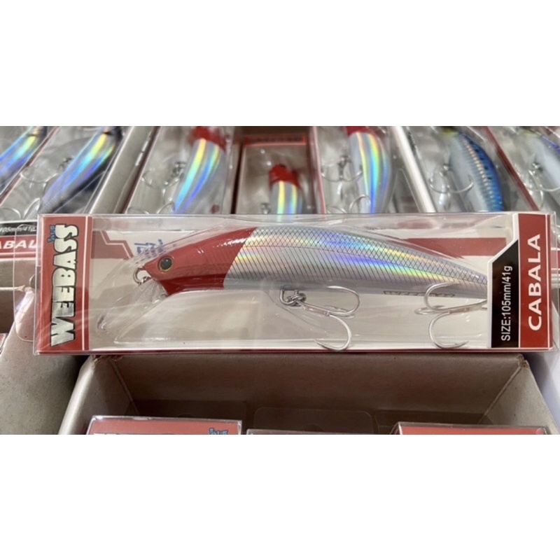 เหยื่อแคส Cabala ขนาด 41g (แบบจม)