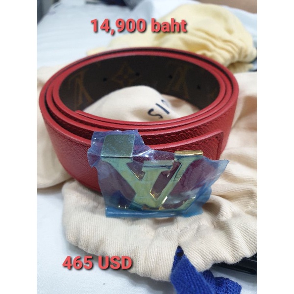 louis vuitton Red Belt
