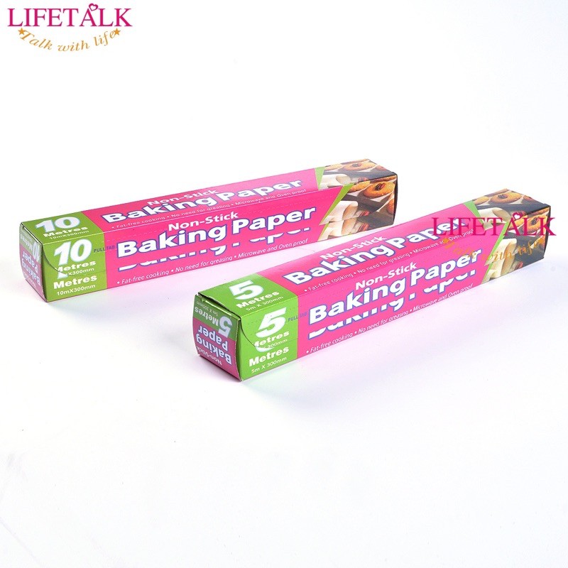 กระดาษไขรองอบ เคลือบ2ด้าน กระดาษไขอบขนม กระดาษอบขนม •พร้อมส่ง•
