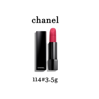 สินค้าพร้อส่ง Chanel Rouge Allure Velvet Extreme 114 ขนาด 3.5g ลิปสติก ⭐️ของแท้⭐️